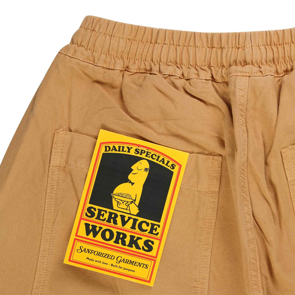 Service Works Classic Chef Shorts - Tan