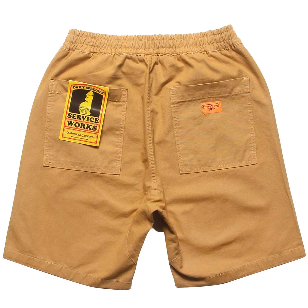 Service Works Classic Chef Shorts - Tan