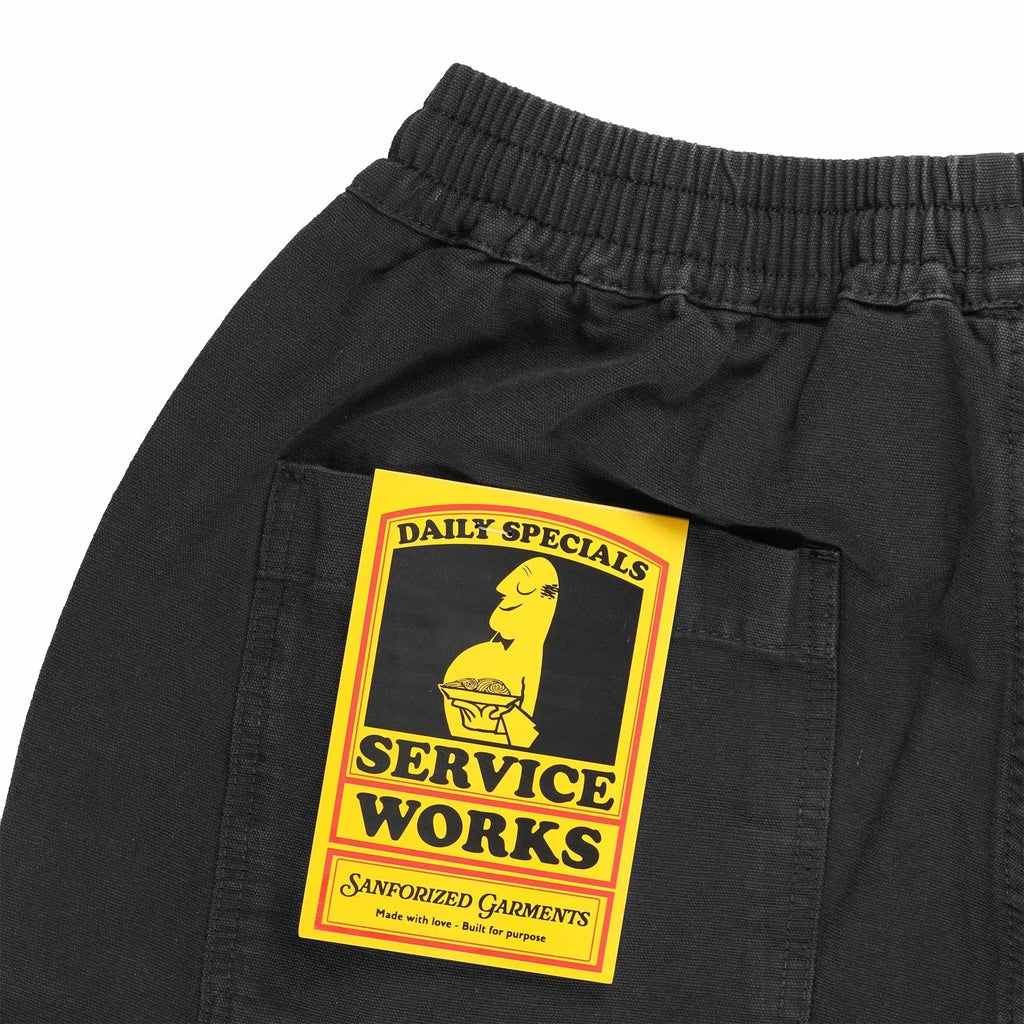 Service Works Classic Chef Shorts - Black