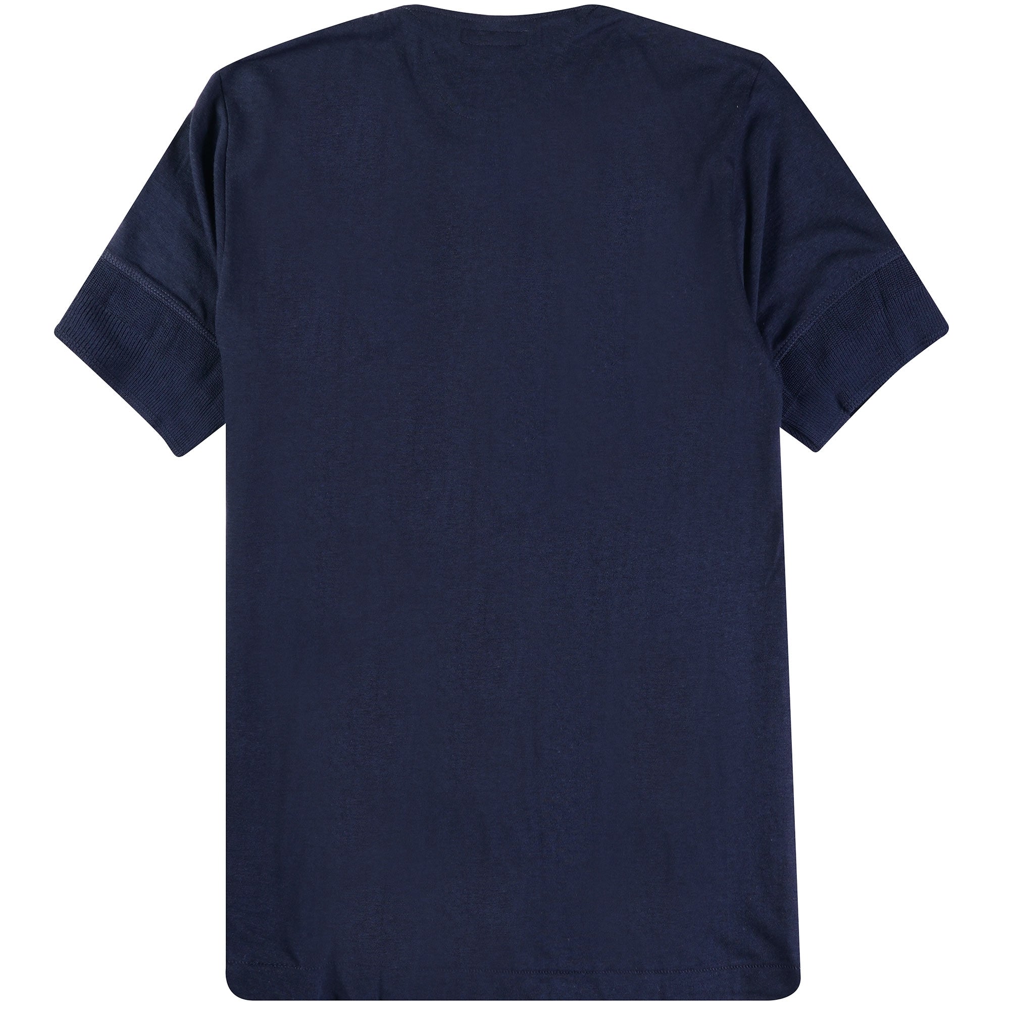 Merz b Schwanen Henley Loop T-Shirt - Ink Blue