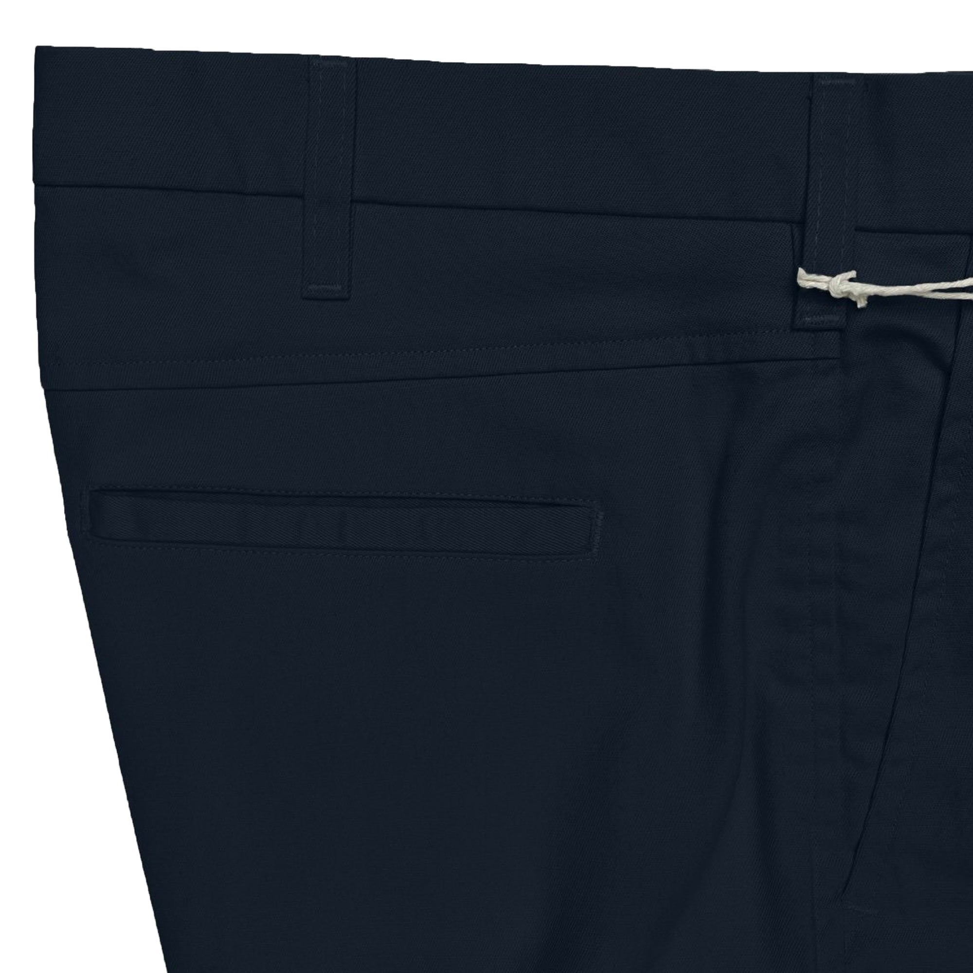 Real Hoxton Stay Pressed Trousers - Navy