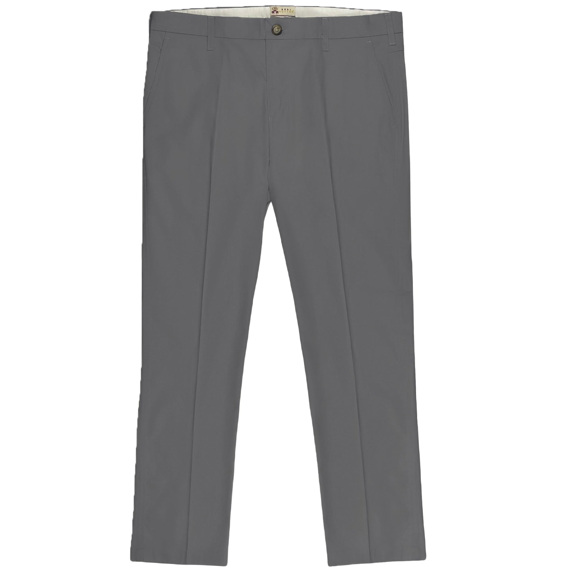 Real Hoxton Stay Pressed Trousers - Grey