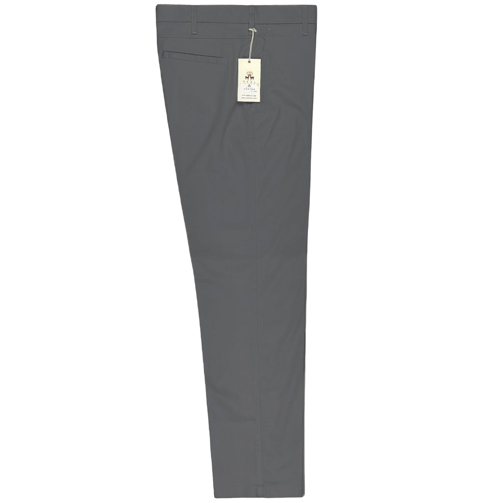 Real Hoxton Stay Pressed Trousers - Grey