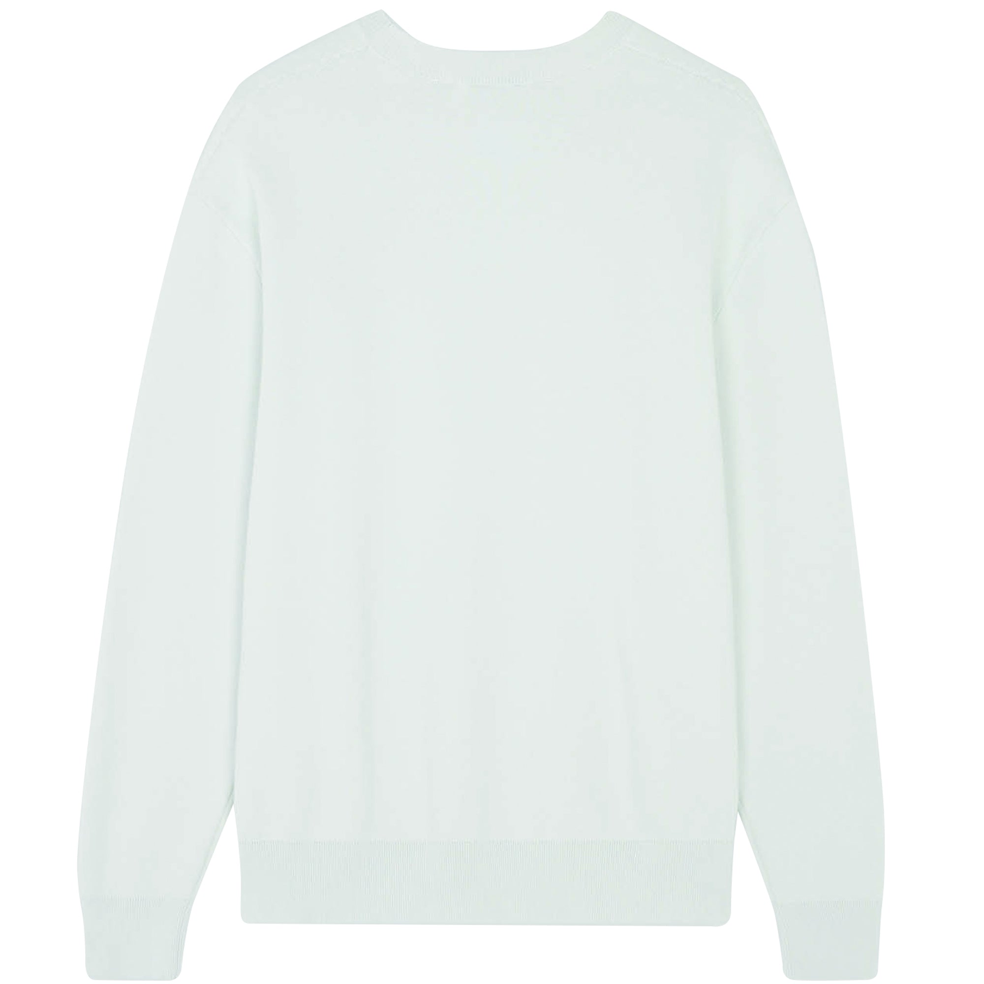 Maison Kitsune Mini Fox Head Intarsia Comfort Jumper - Blue Haze