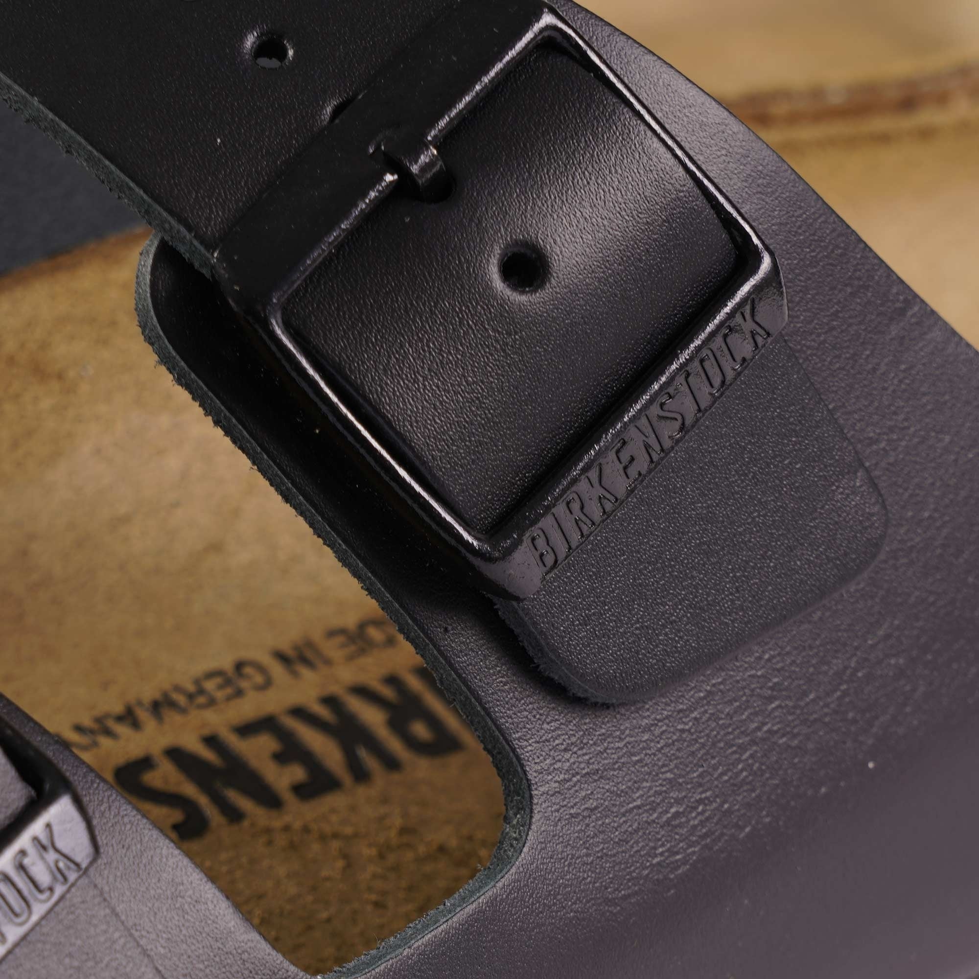 Birkenstock Arizona Natural Leather - Black