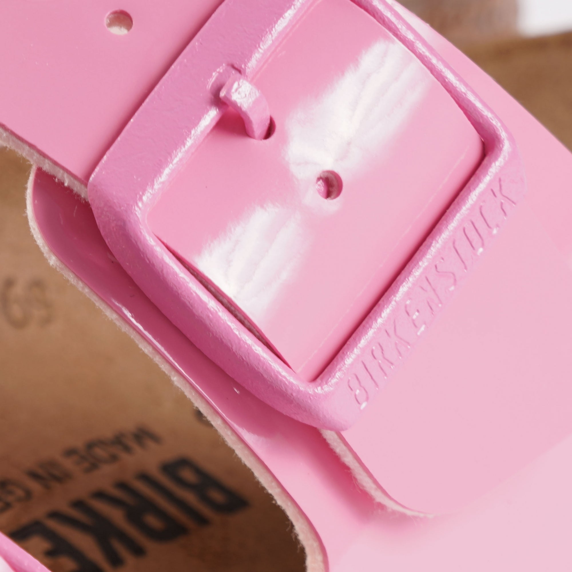 Birkenstock Womens Arizona - Patent Candy Pink