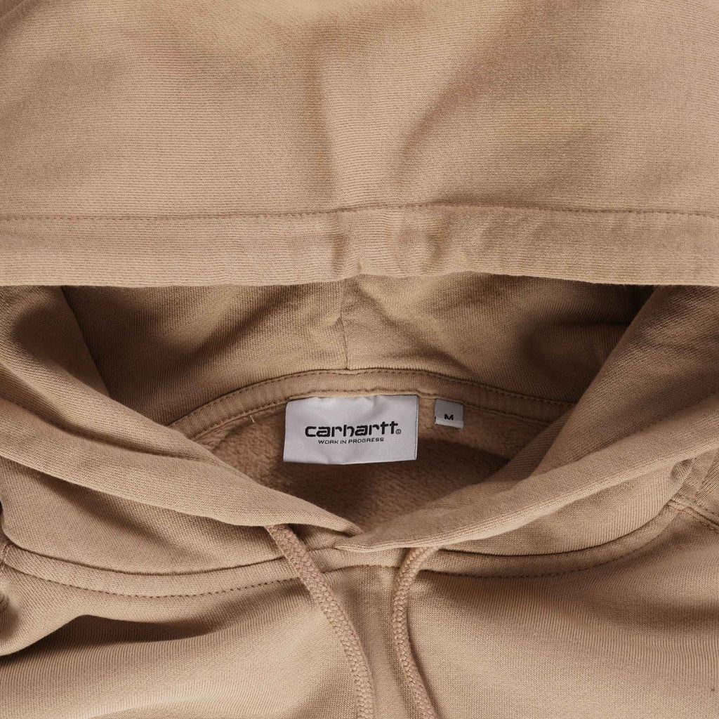 Carhartt WIP Hooded Heart Sweat - Dusty Brown
