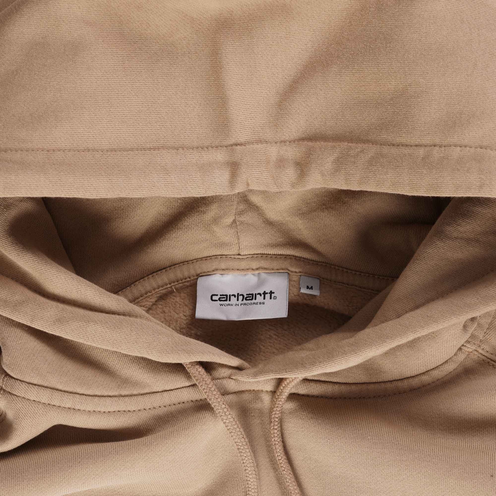 Carhartt WIP Hooded Heart Sweat - Dusty Brown