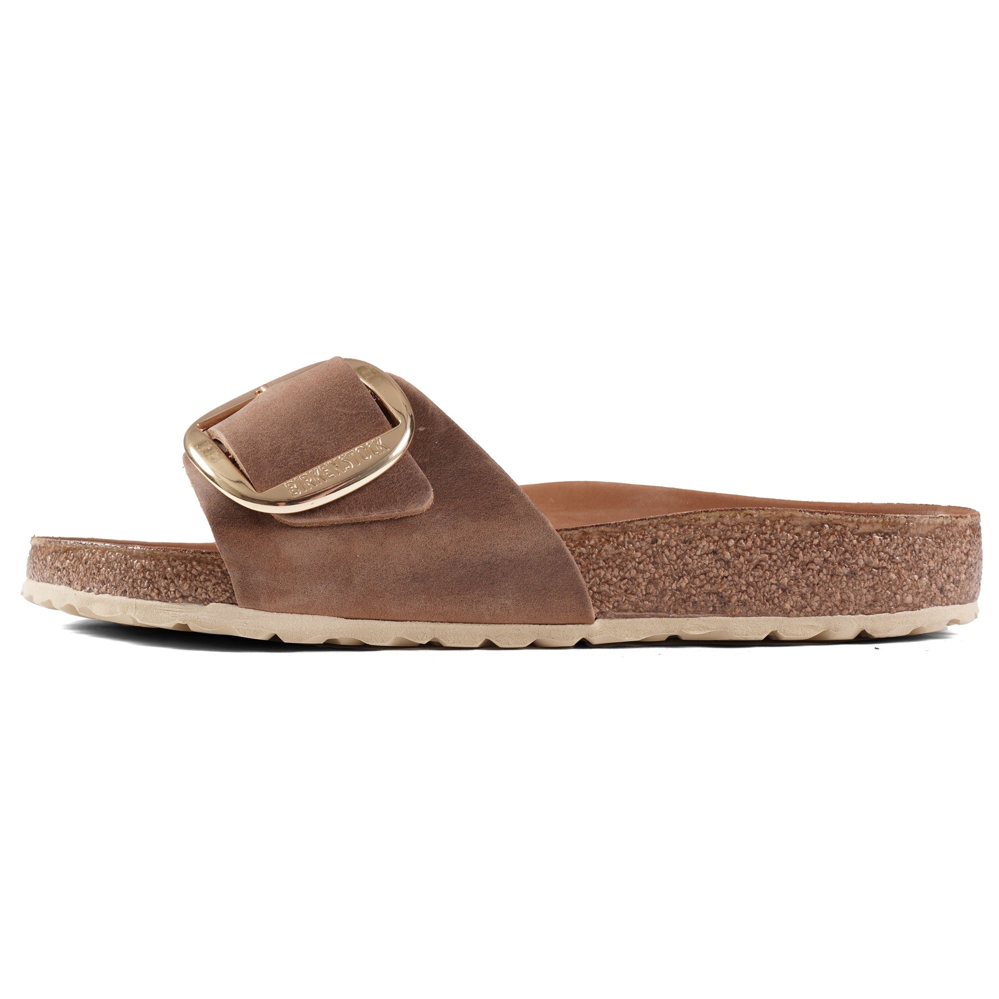 Birkenstock Womens Madrid Big Buckle - Cognac