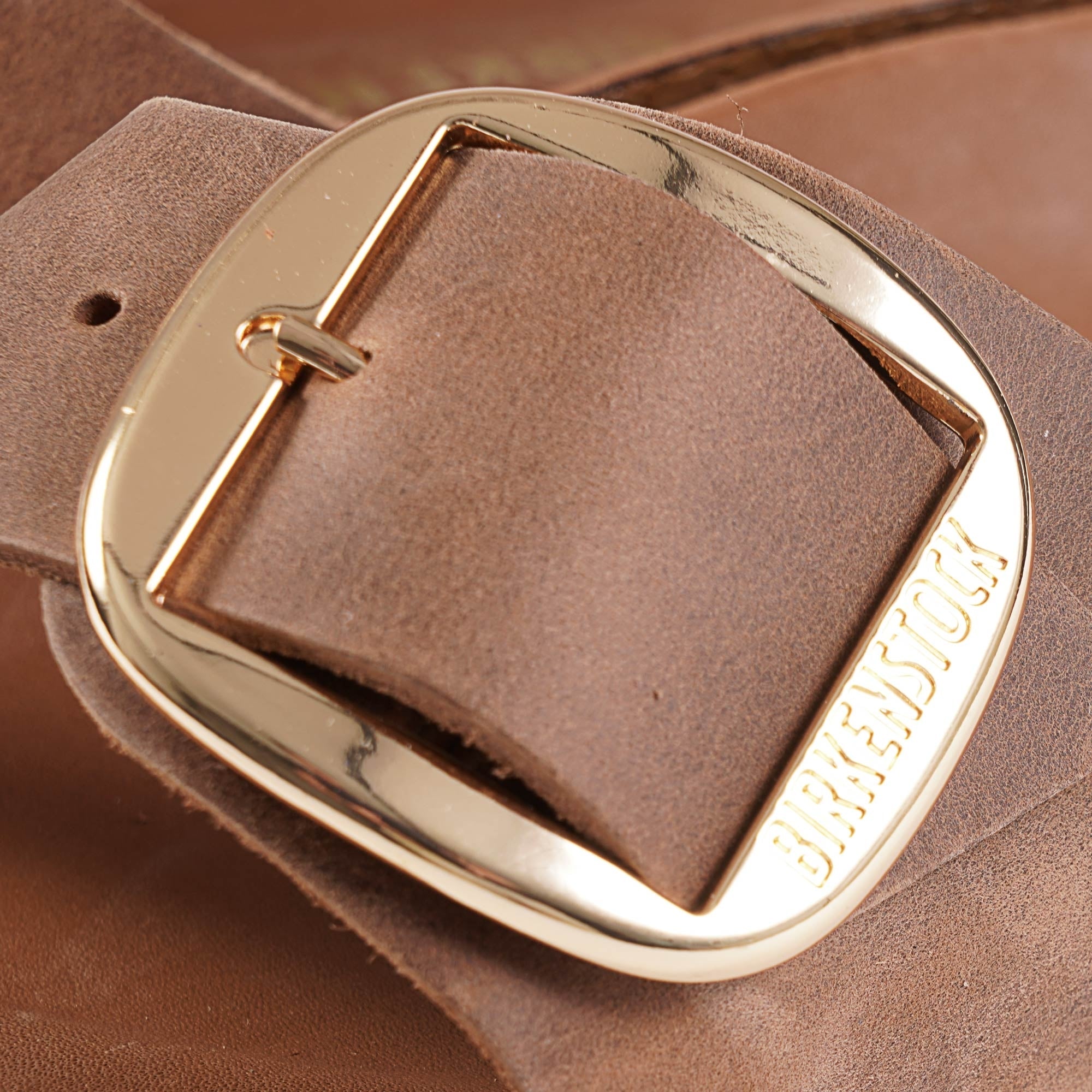 Birkenstock Womens Madrid Big Buckle - Cognac