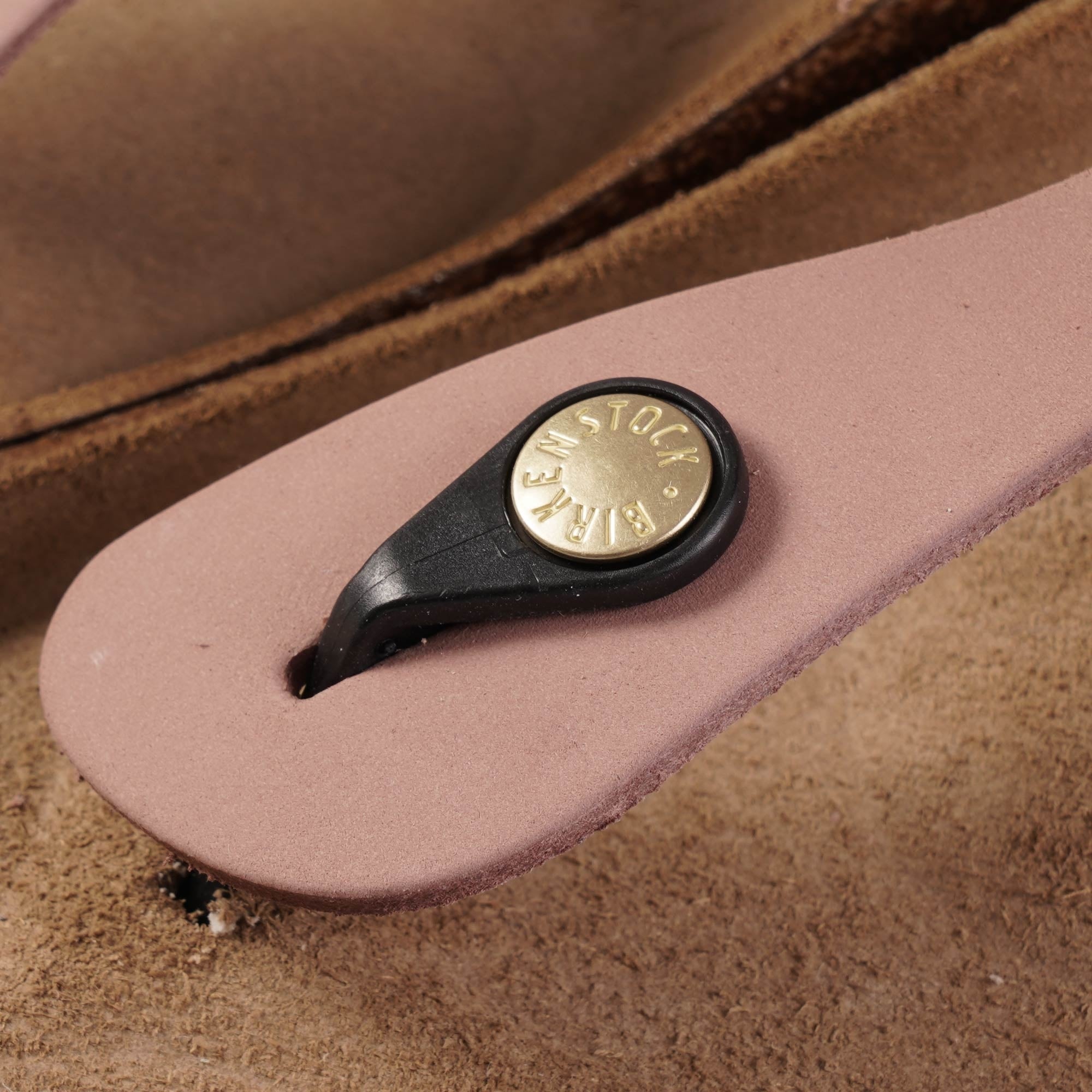 Birkenstock Womens Gizeh Soft Footbed - Old Rose