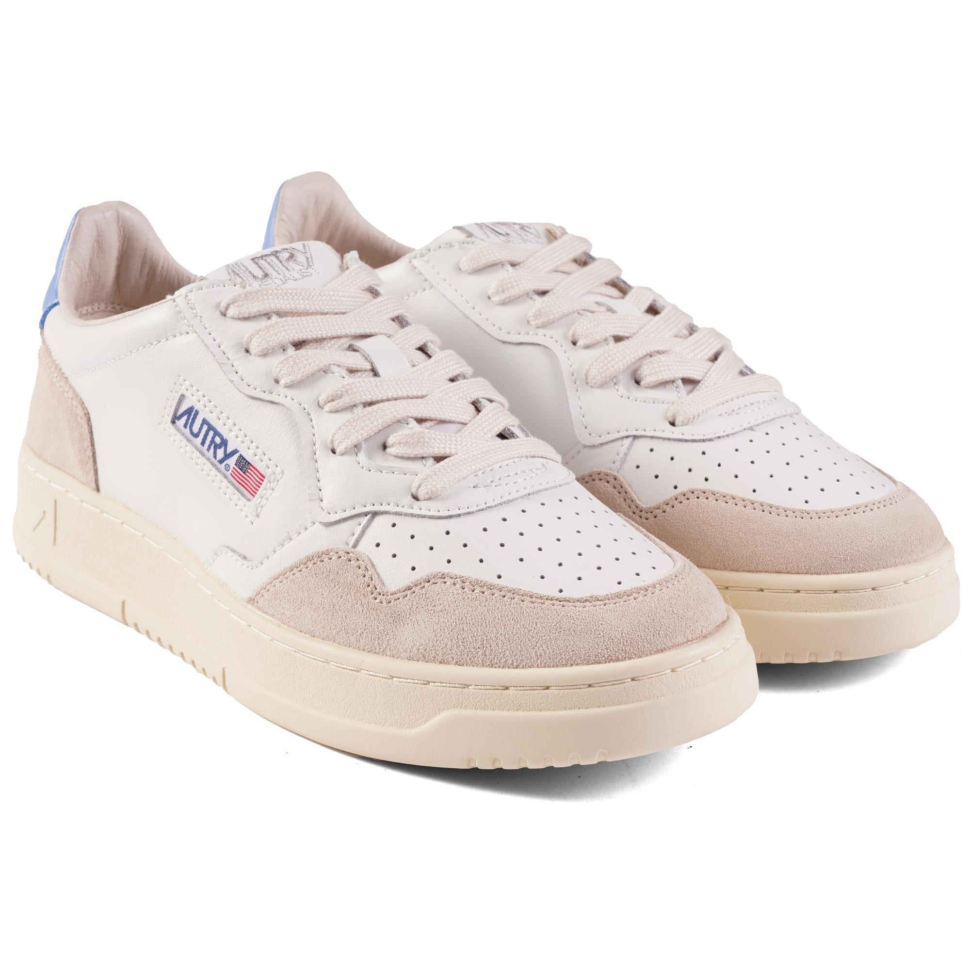 Autry Medalist Low Sneakers - White & Vista