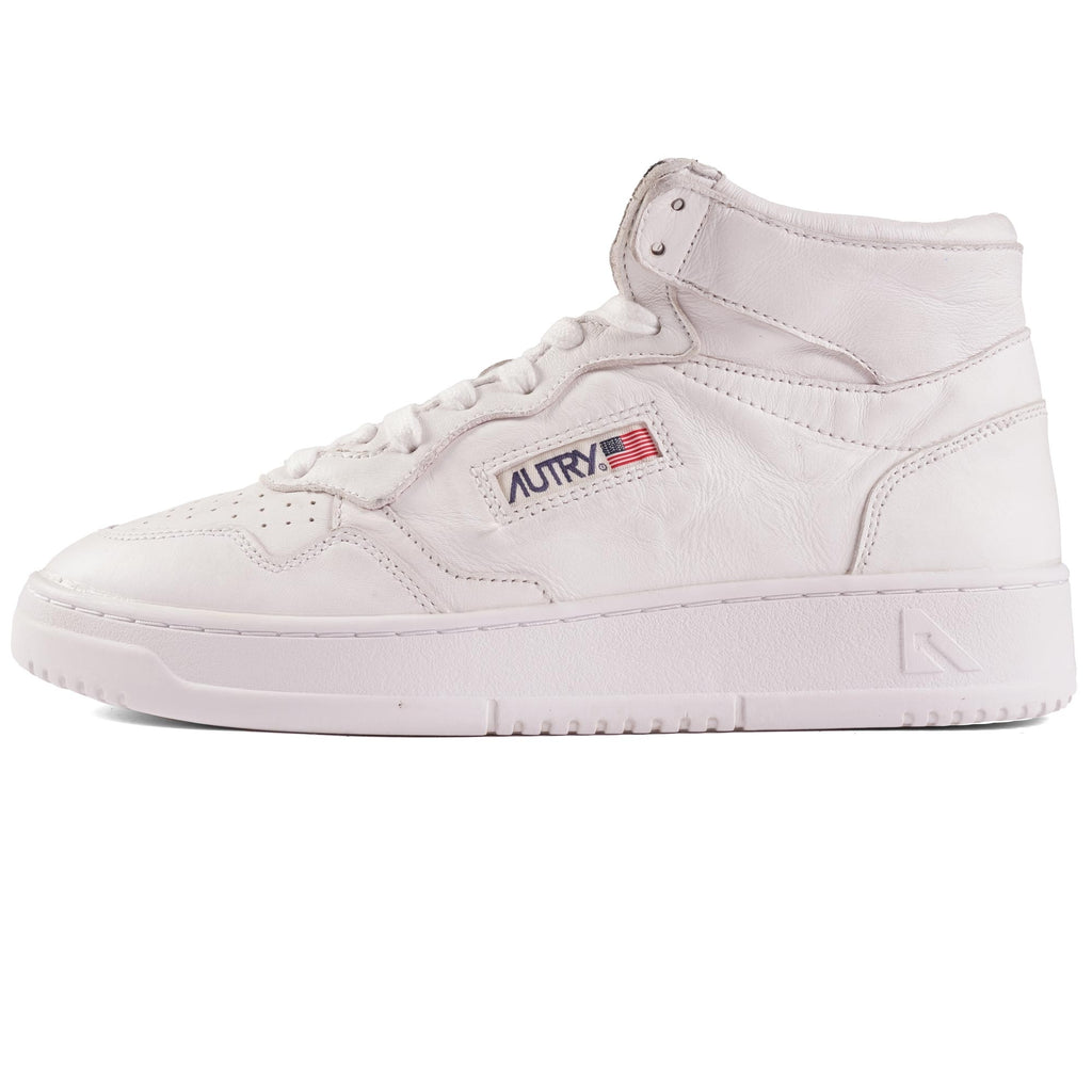 Autry Mid Top Sneakers - White