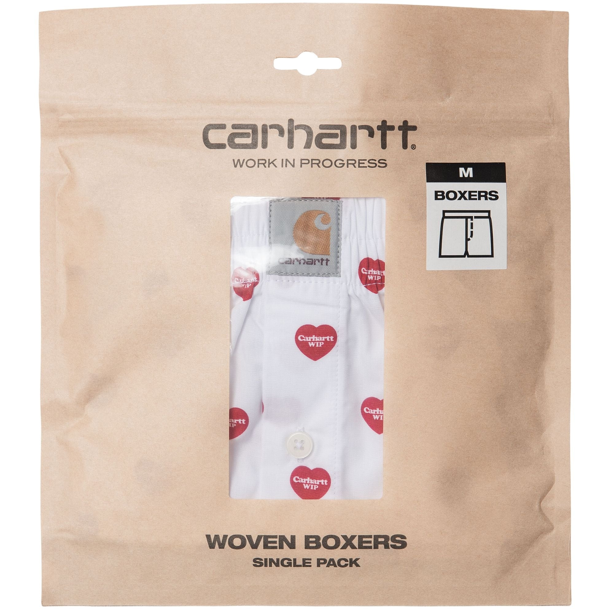 Carhartt WIP Heart Print Boxer Shorts