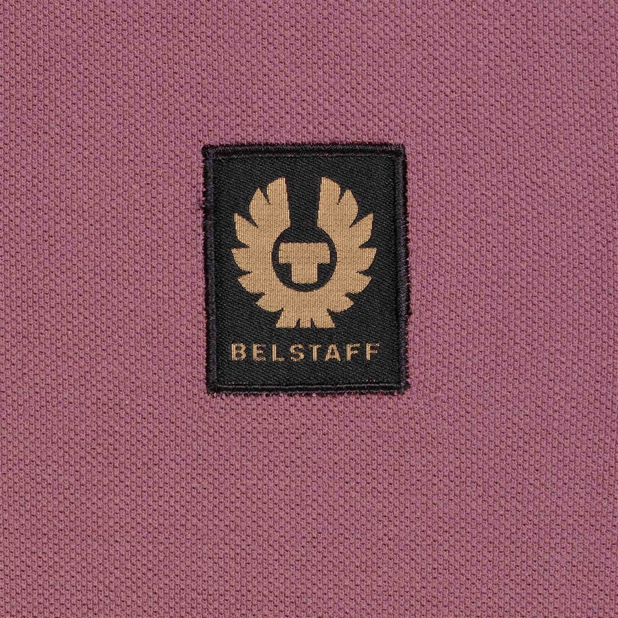 Belstaff Logo Polo Shirt - Mulberry