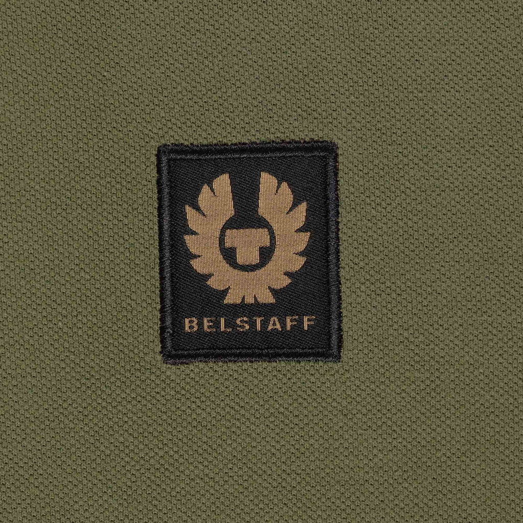 Belstaff Logo Polo Shirt - True Olive