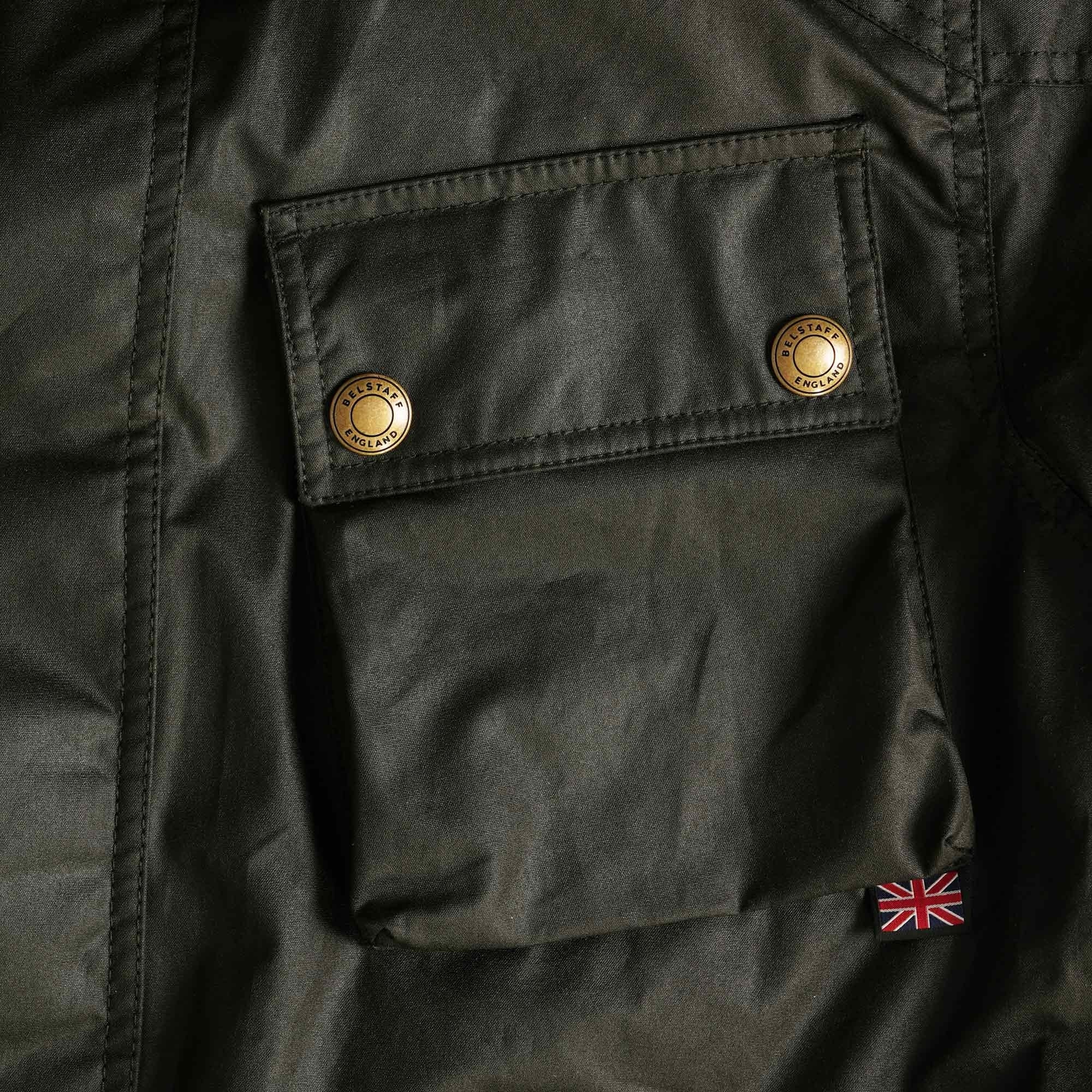 Belstaff Trialmaster Jacket - Faded Olive