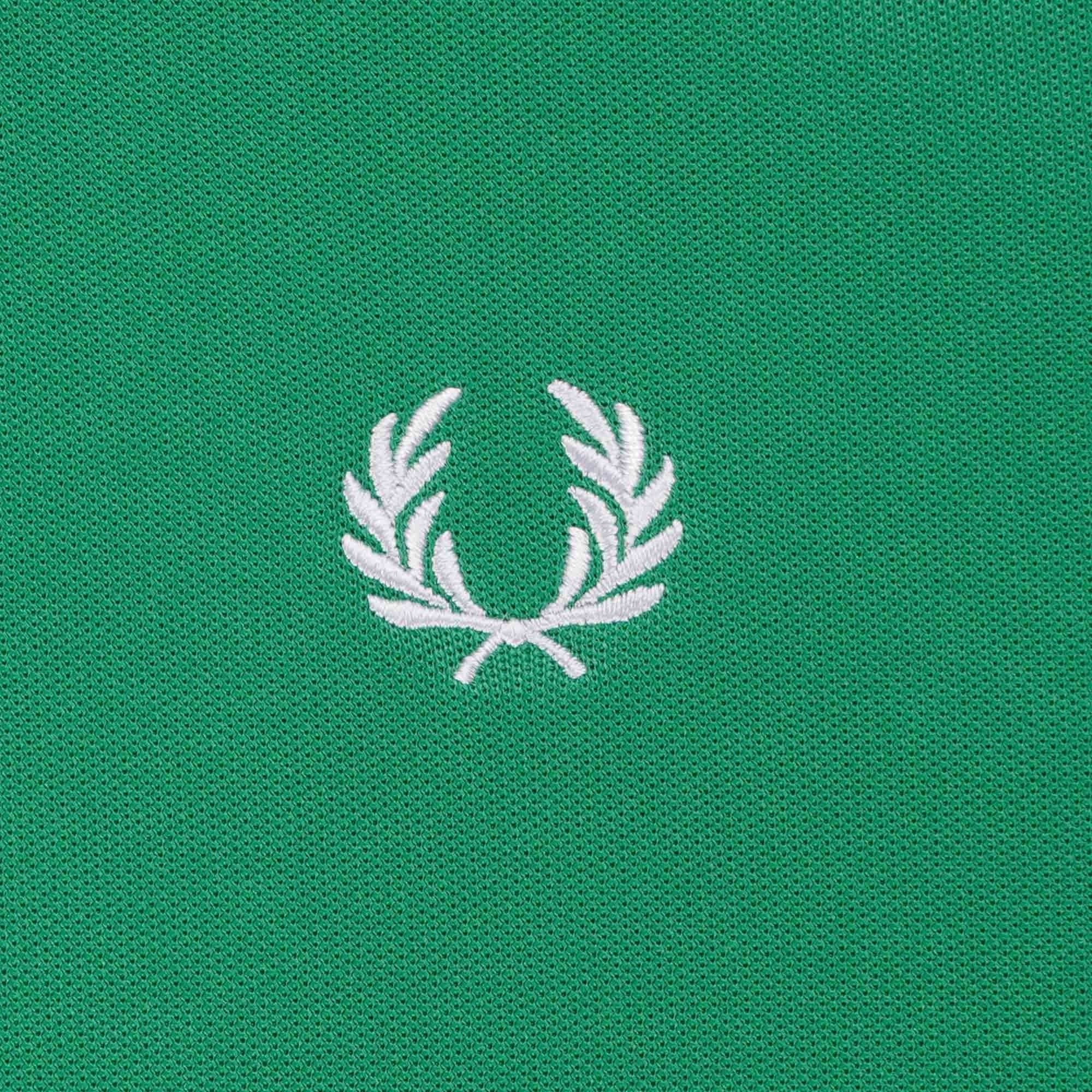 Fred Perry Contrast Tape Track Jacket - FP Green