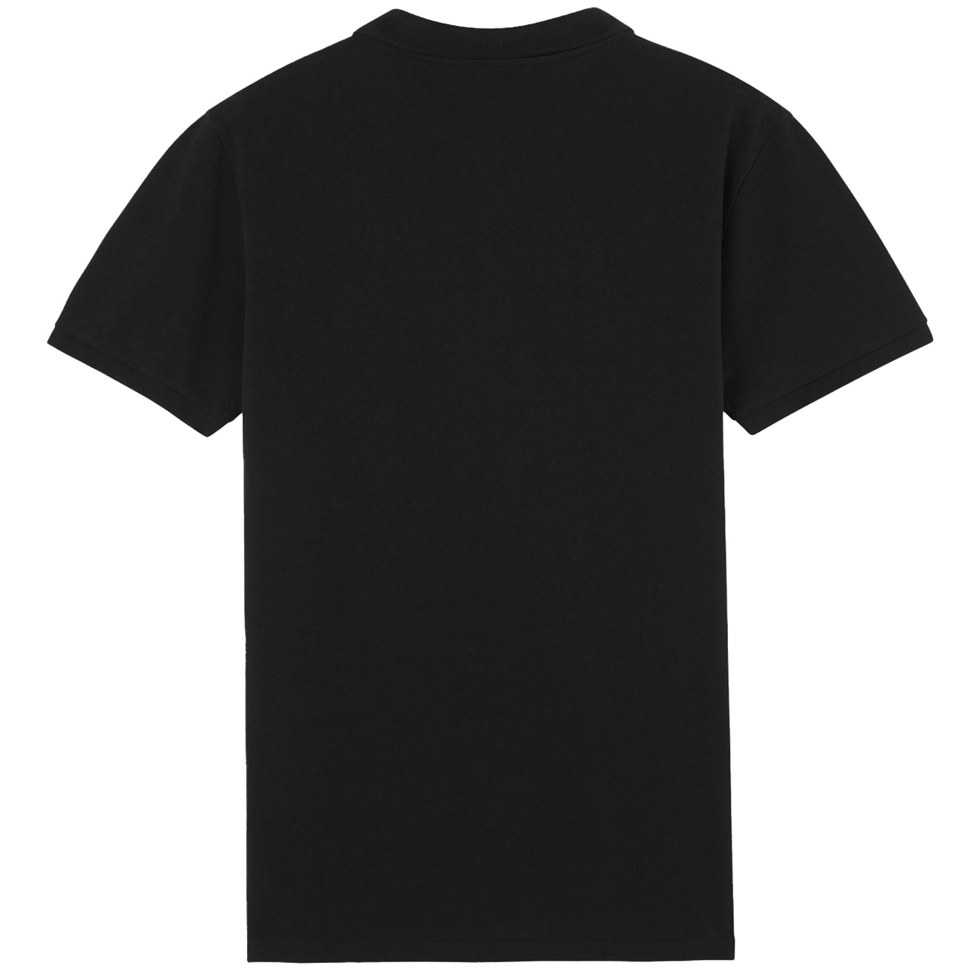 Maison Kitsune Tricolour Patch Classic Polo Shirt - Black