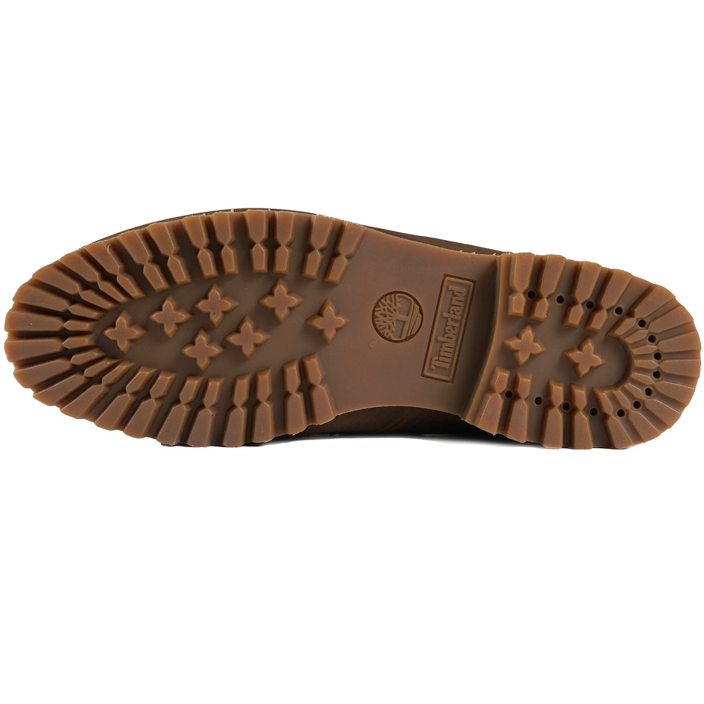 Timberland 3-Eye Lug Handsewn Boat Shoe - Mid Brown