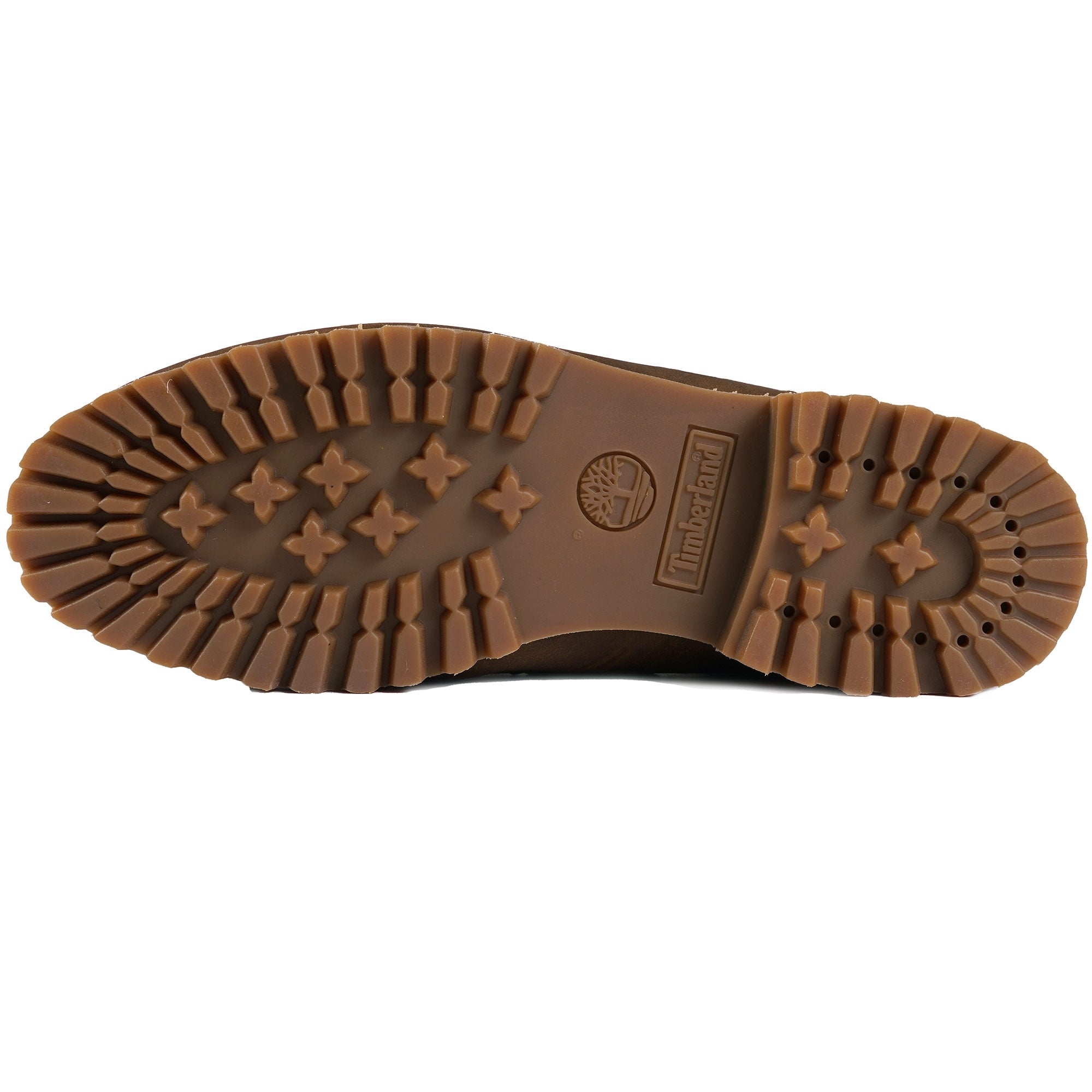 Timberland 3-Eye Lug Handsewn Boat Shoe - Mid Brown