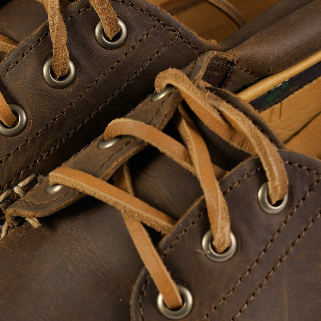 Timberland 3-Eye Lug Handsewn Boat Shoe - Mid Brown