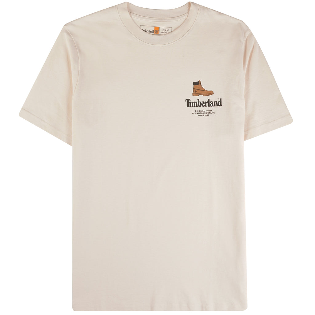 Timberland Logo T-Shirt - Beige