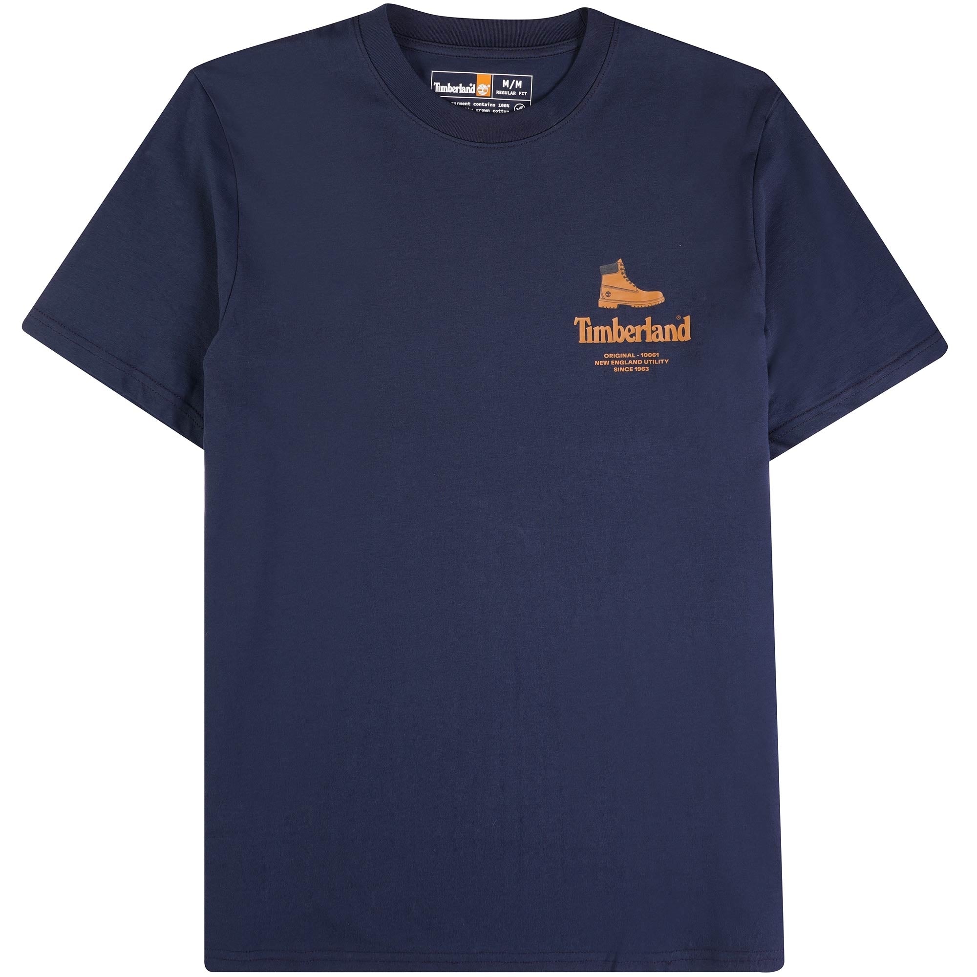 Timberland Logo T-Shirt - Navy