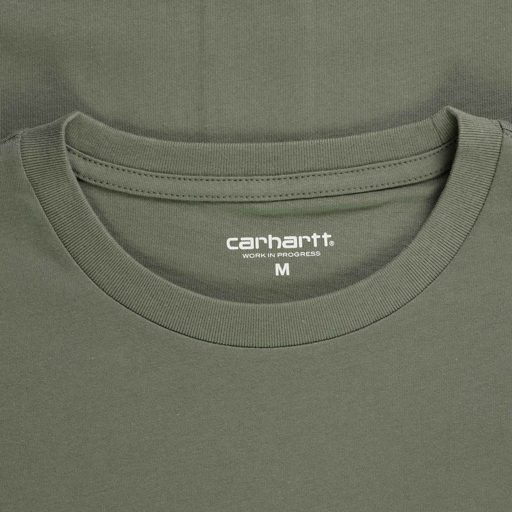 Carhartt WIP Short Sleeve Pocket T-Shirt - Smoke Green