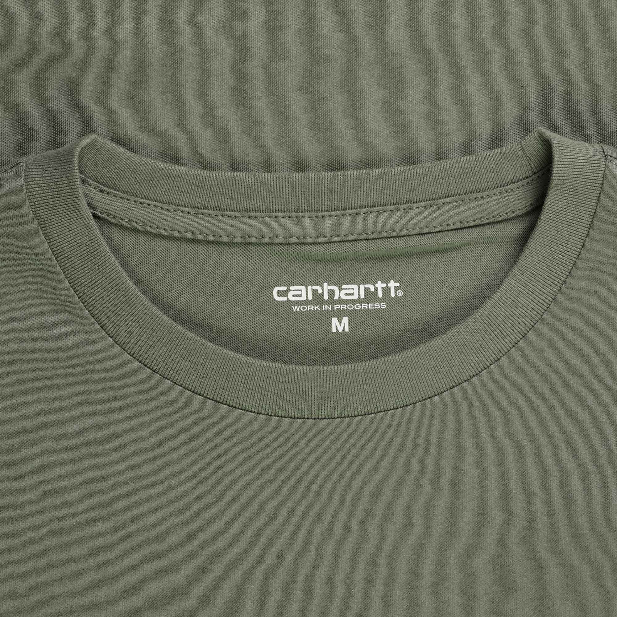 Carhartt WIP Short Sleeve Pocket T-Shirt - Smoke Green