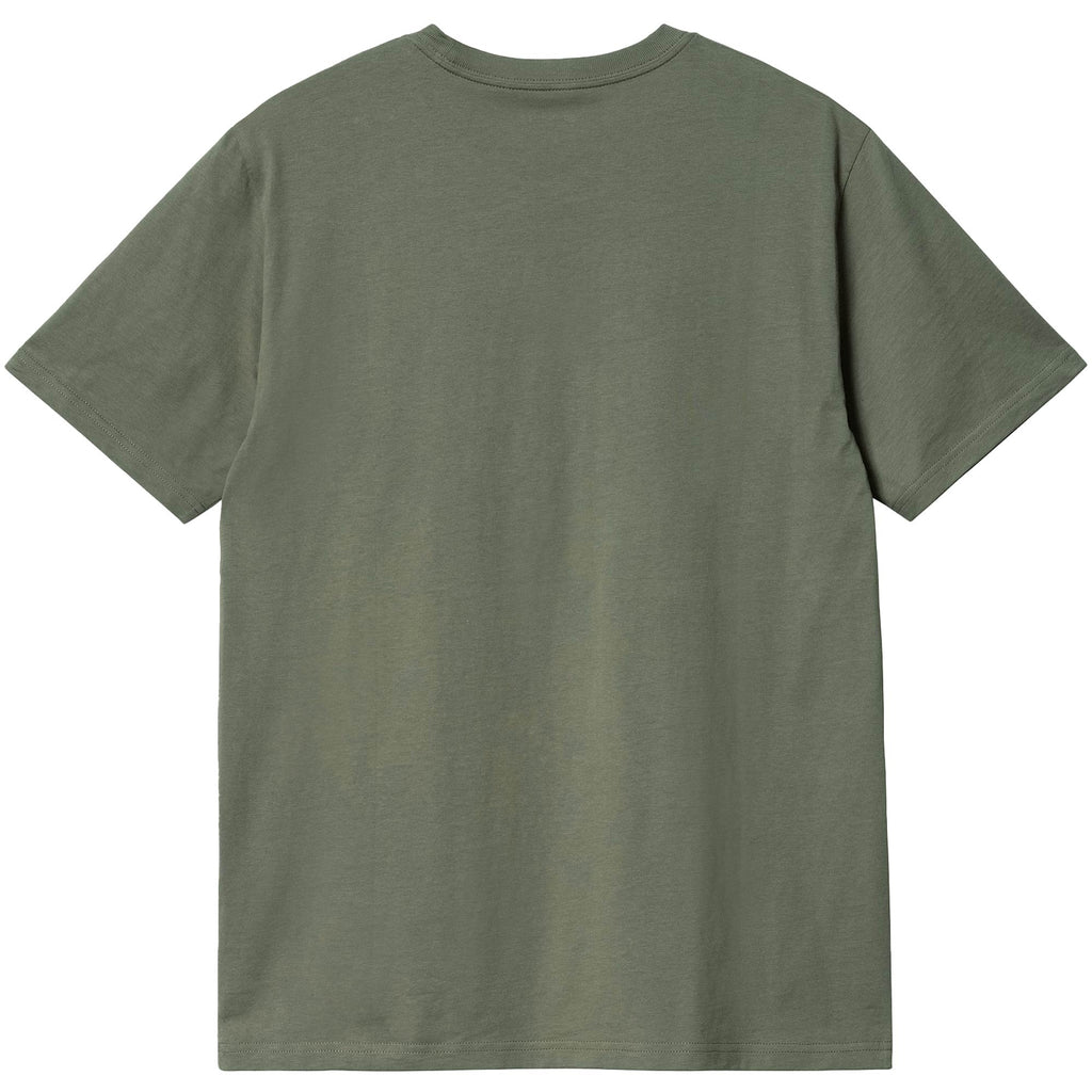 Carhartt WIP Short Sleeve Pocket T-Shirt - Smoke Green