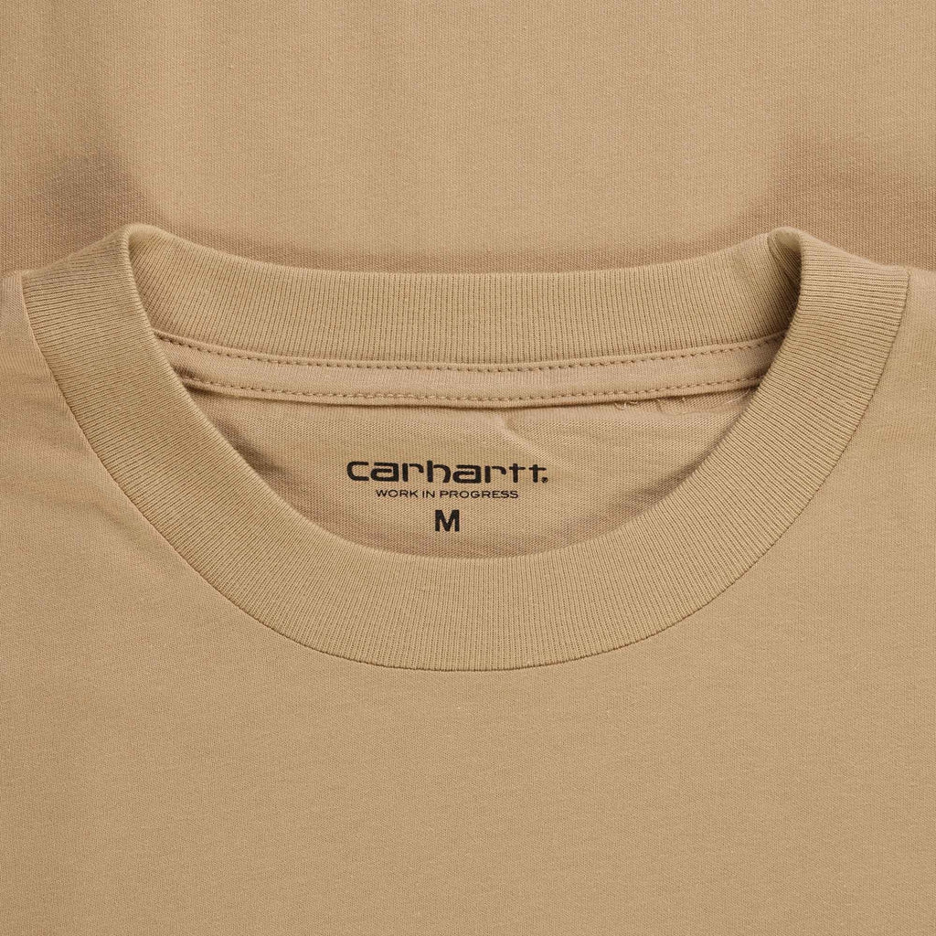 Carhartt WIP Short Sleeve Double Heart T-Shirt - Dusty Brown
