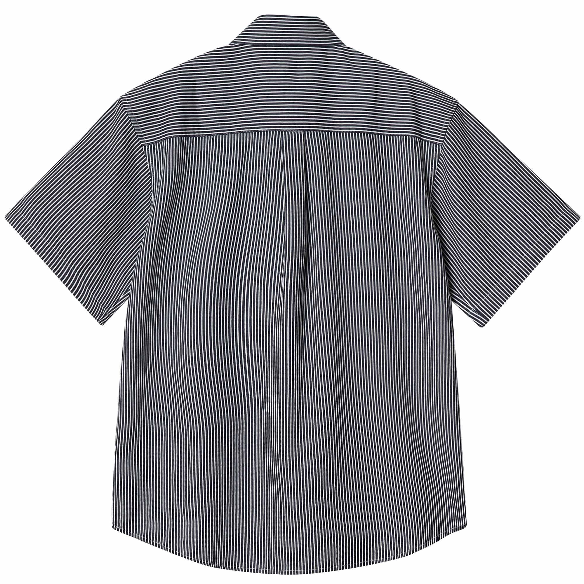 Carhartt WIP Short Sleeve Terrell Shirt - Dark Navy