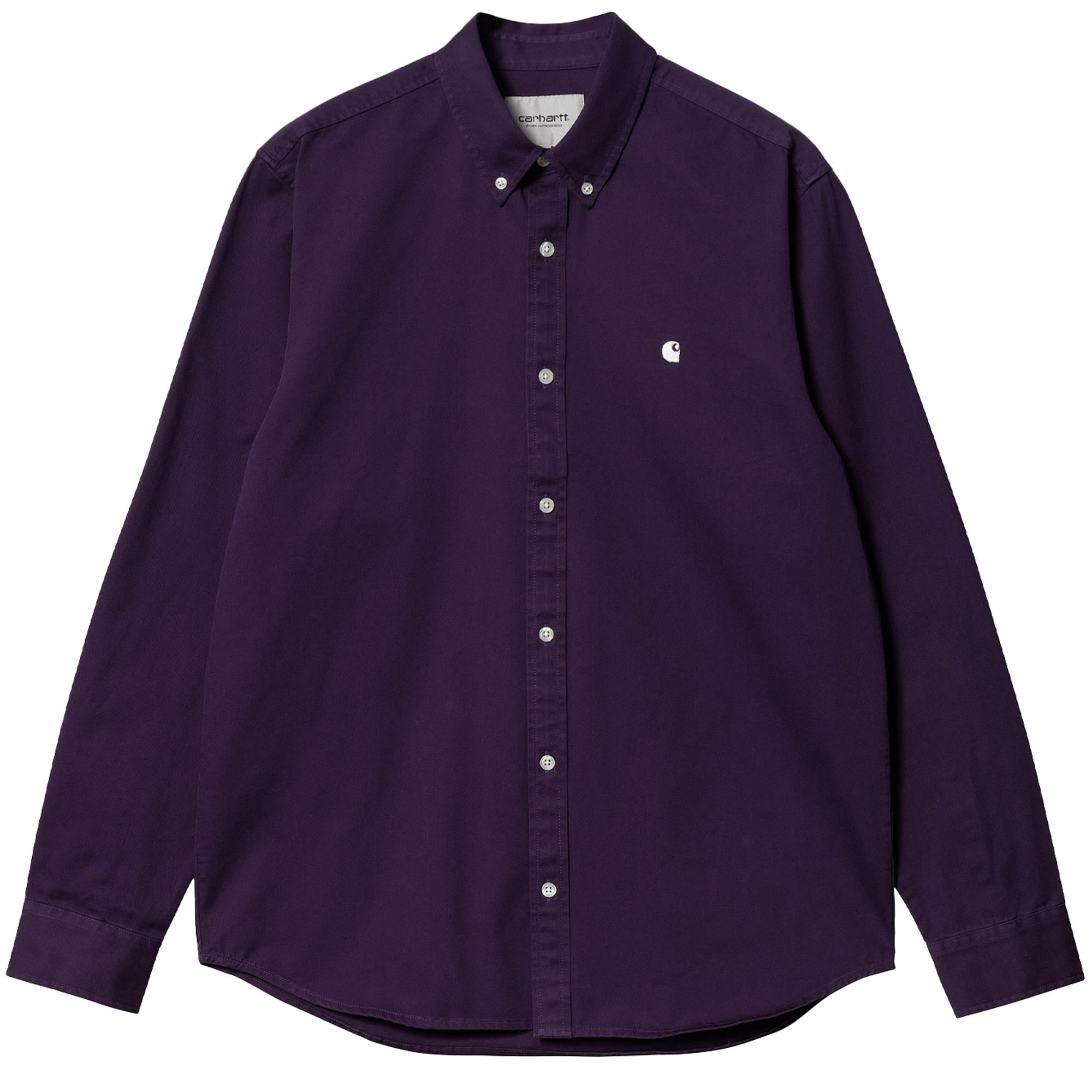 Carhartt WIP Long Sleeve Madison Shirt - Cassis