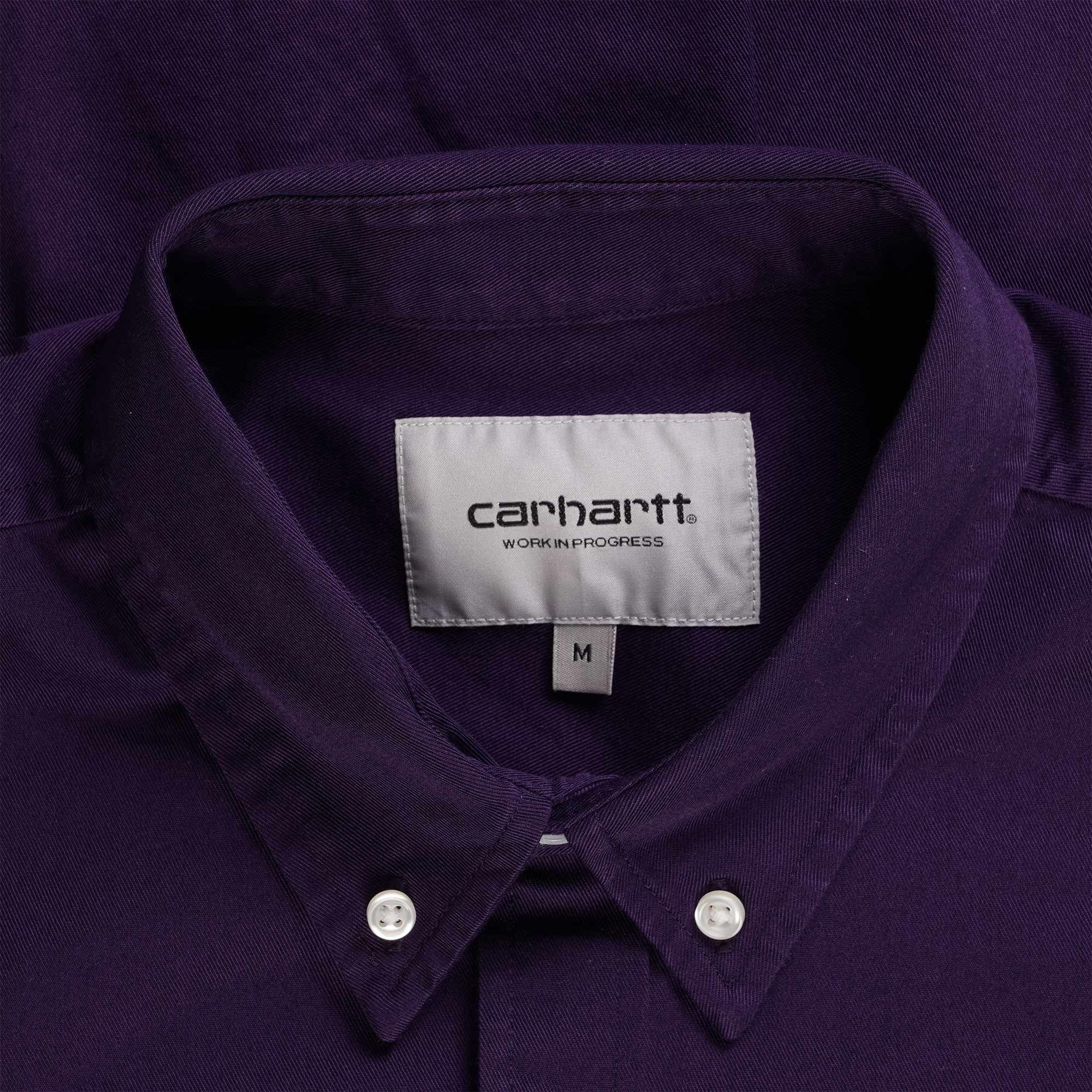 Carhartt WIP Long Sleeve Madison Shirt - Cassis