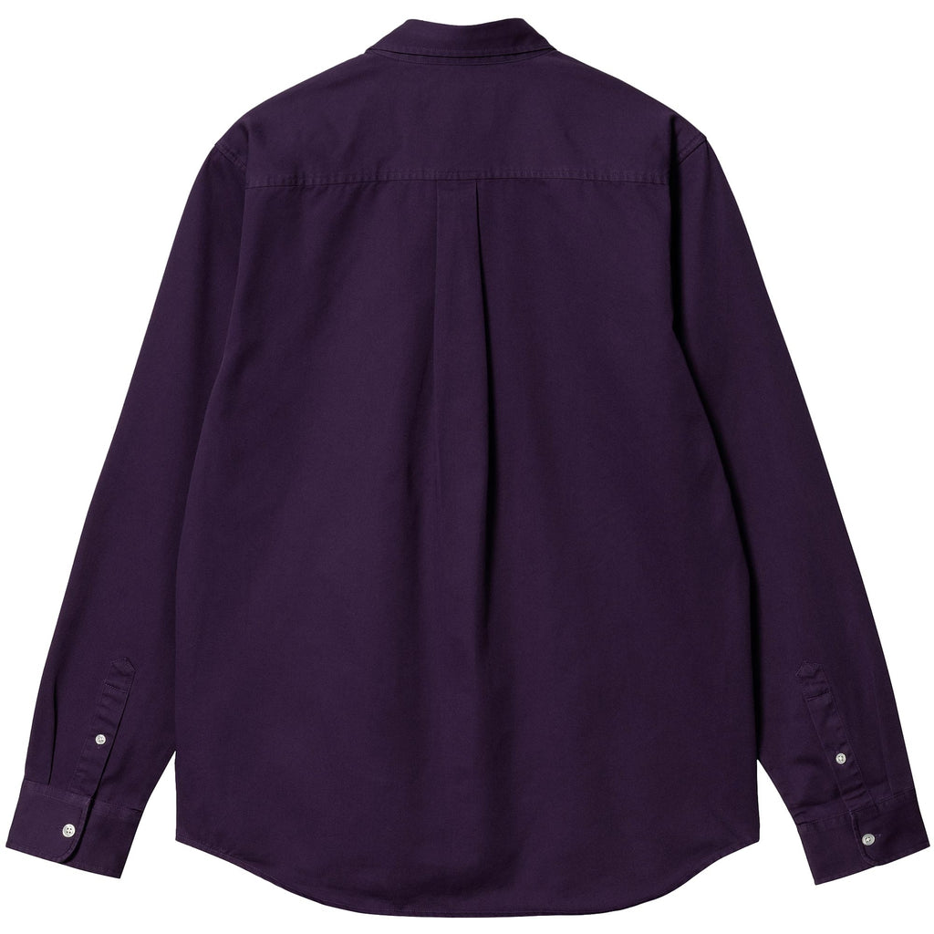 Carhartt WIP Long Sleeve Madison Shirt - Cassis