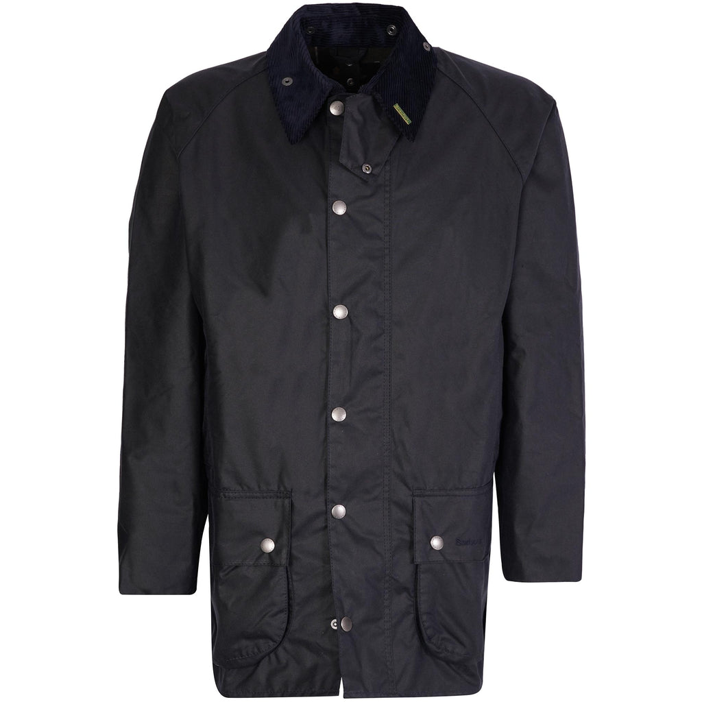 Barbour Beaufort Wax Jacket - Navy