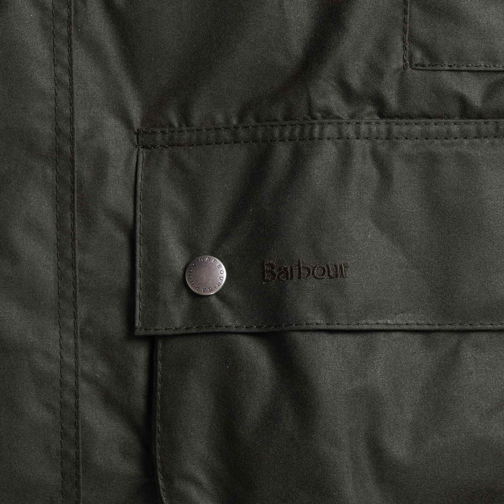 Barbour Beaufort Wax Jacket - Olive