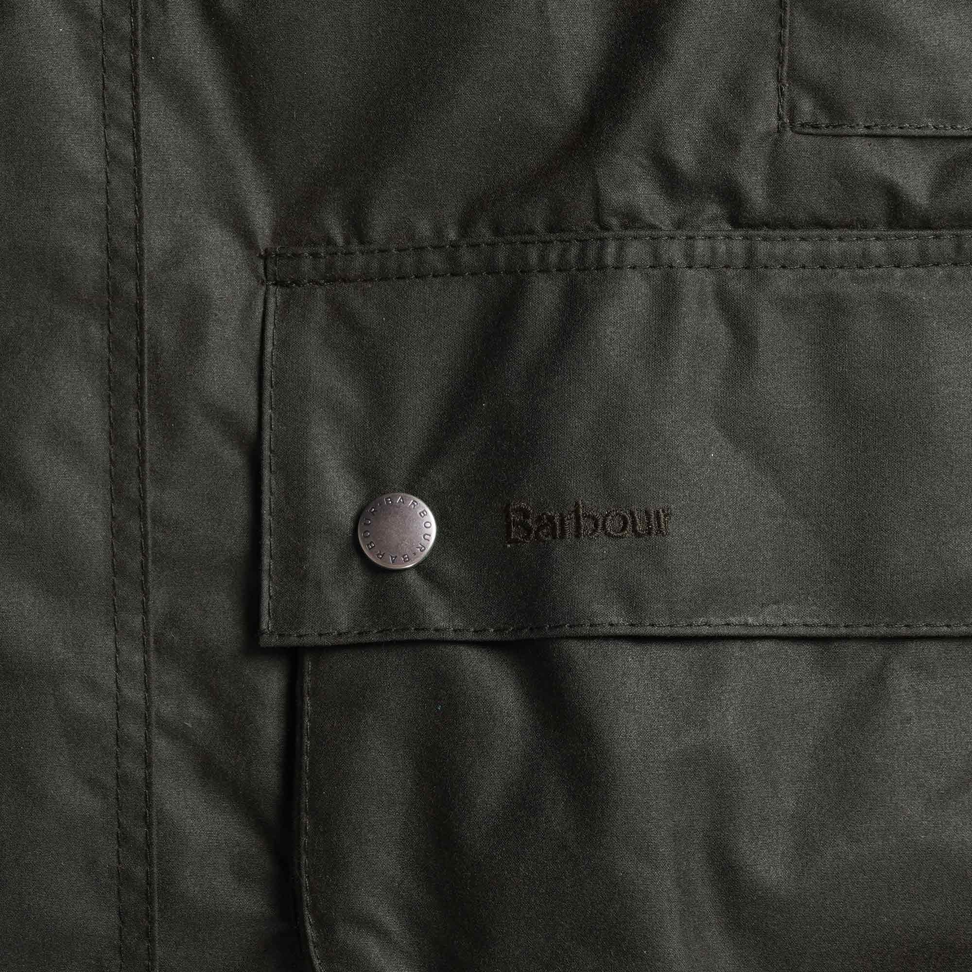 Barbour Beaufort Wax Jacket - Olive