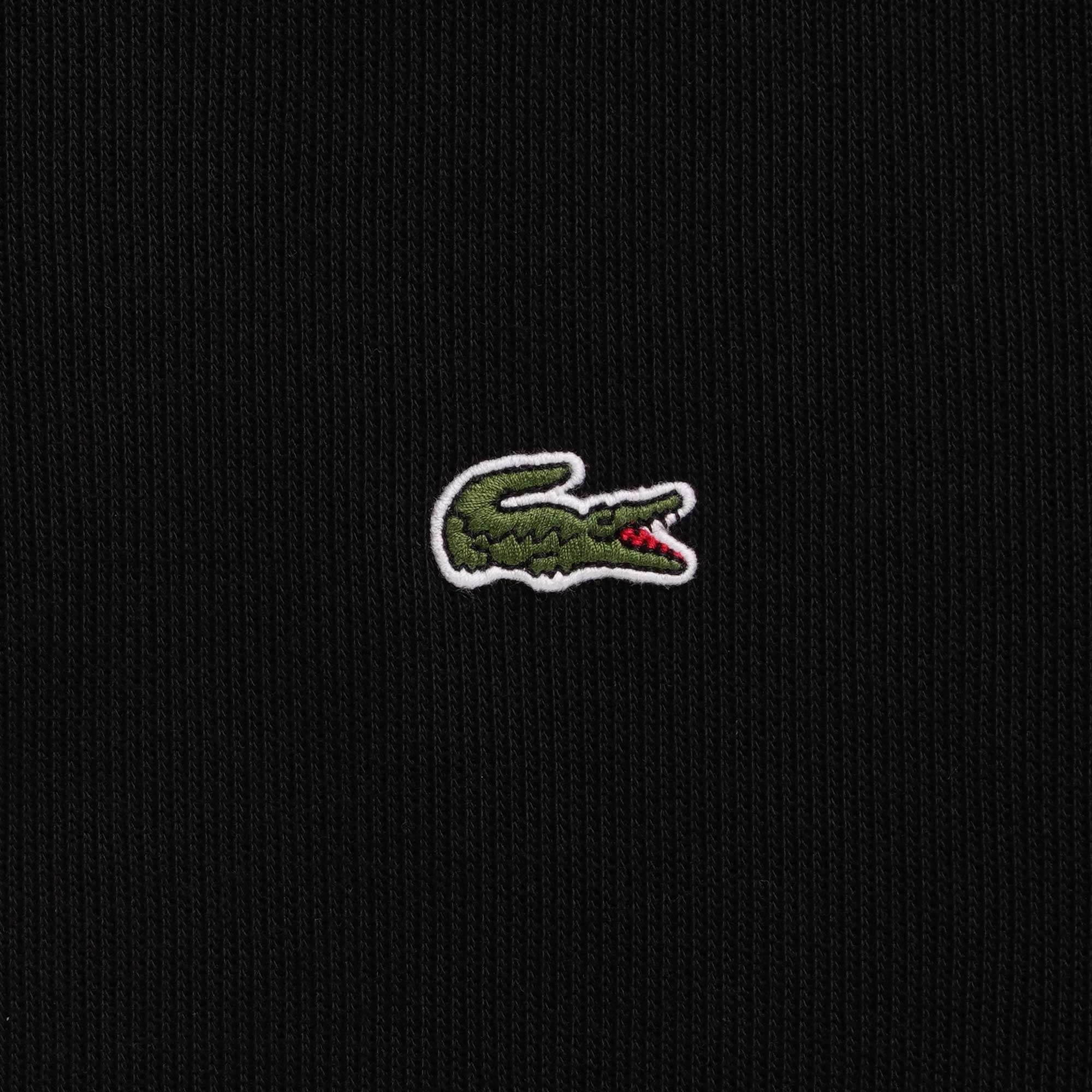 Lacoste 1/4 Zip Sweatshirt - Black