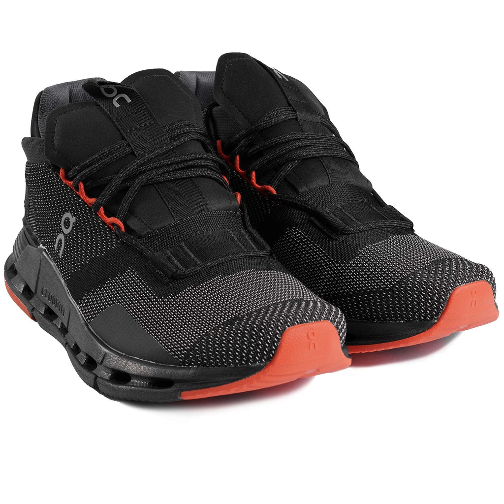 On Running Cloudnova - Black and Flame