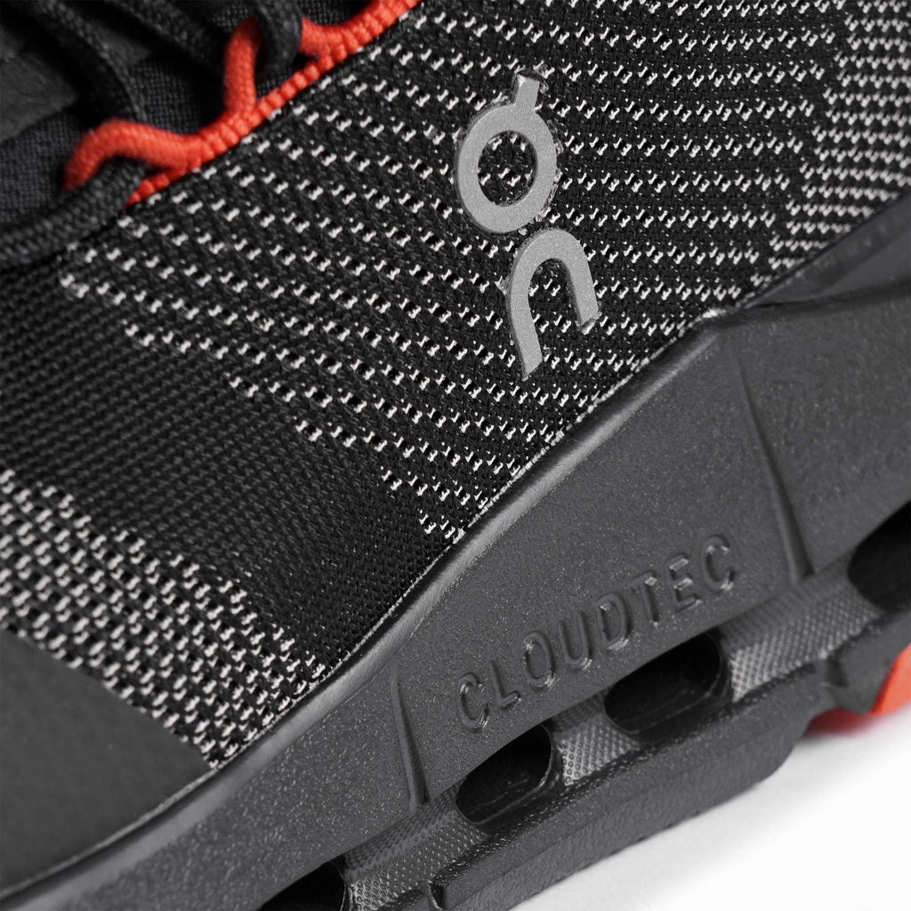 On Running Cloudnova - Black and Flame