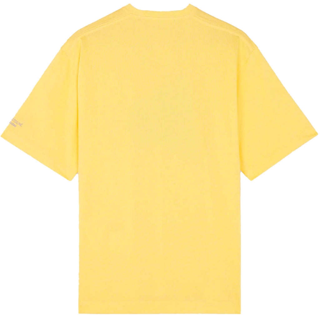 And Wander x Maison Kitsun Dry Cotton T-Shirt - Yellow