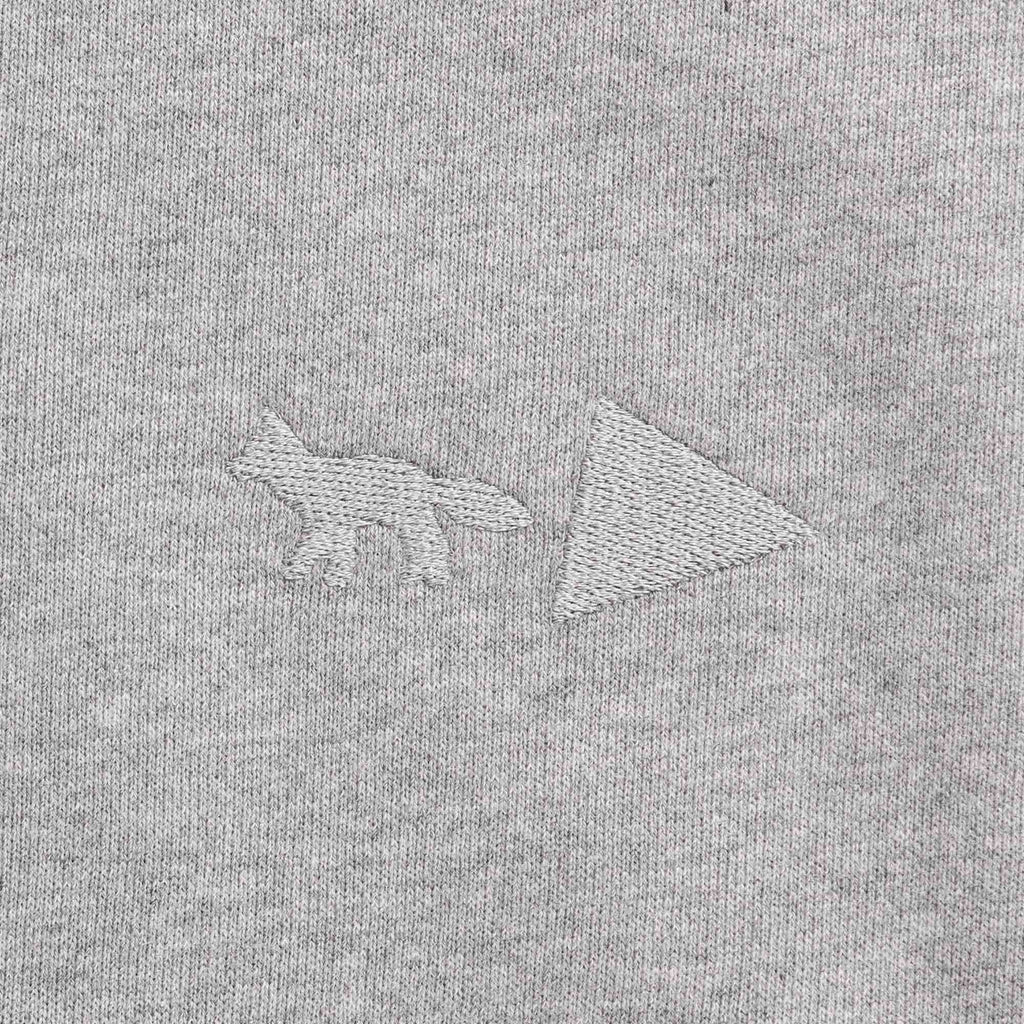 And Wander x Maison Kitsun Dry Cotton Hoodie - Gray