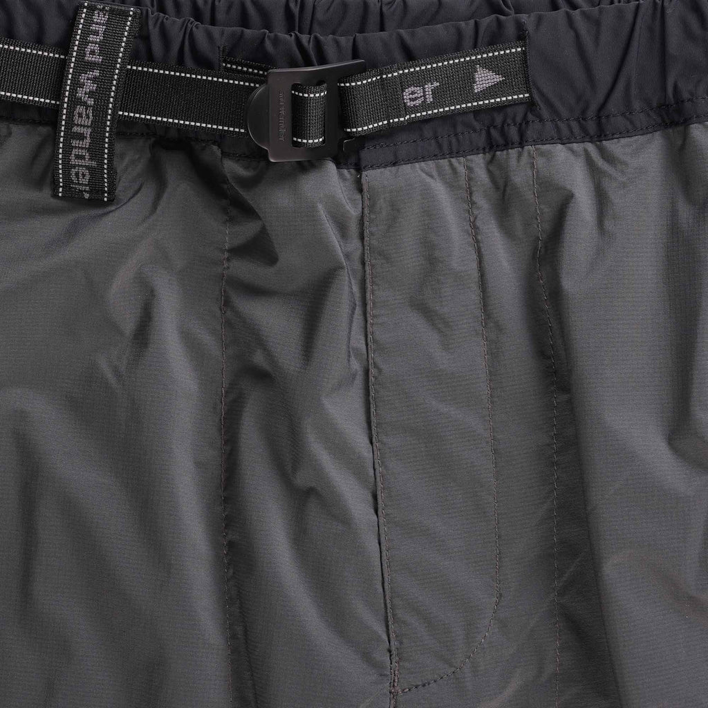 And Wander x Maison Kitsun Ultra Light Weight Pants - Charcoal