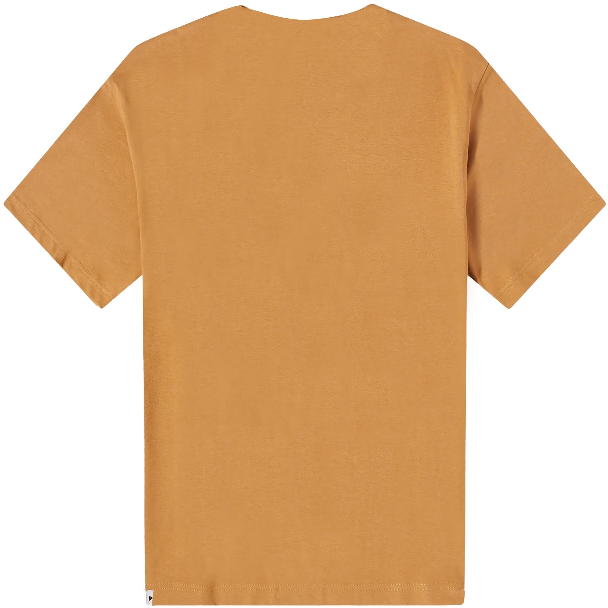 And Wander Big Logo T-Shirt - Dark Beige