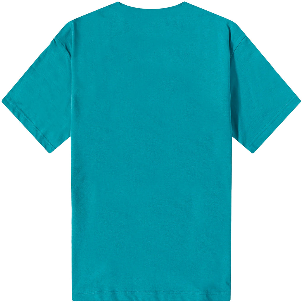 And Wander Big Logo T-Shirt - Blue