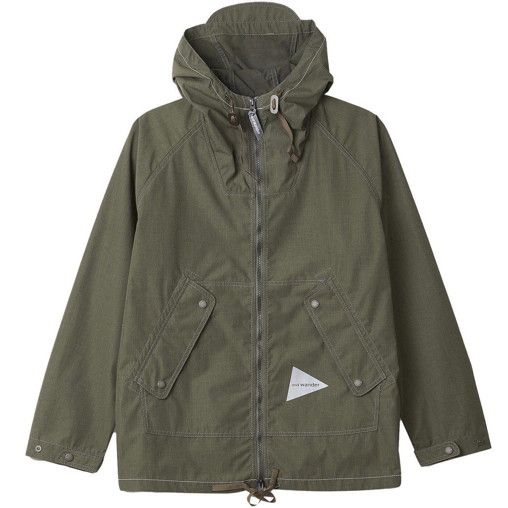 And Wander Kevlar Hooded Jacket - Green