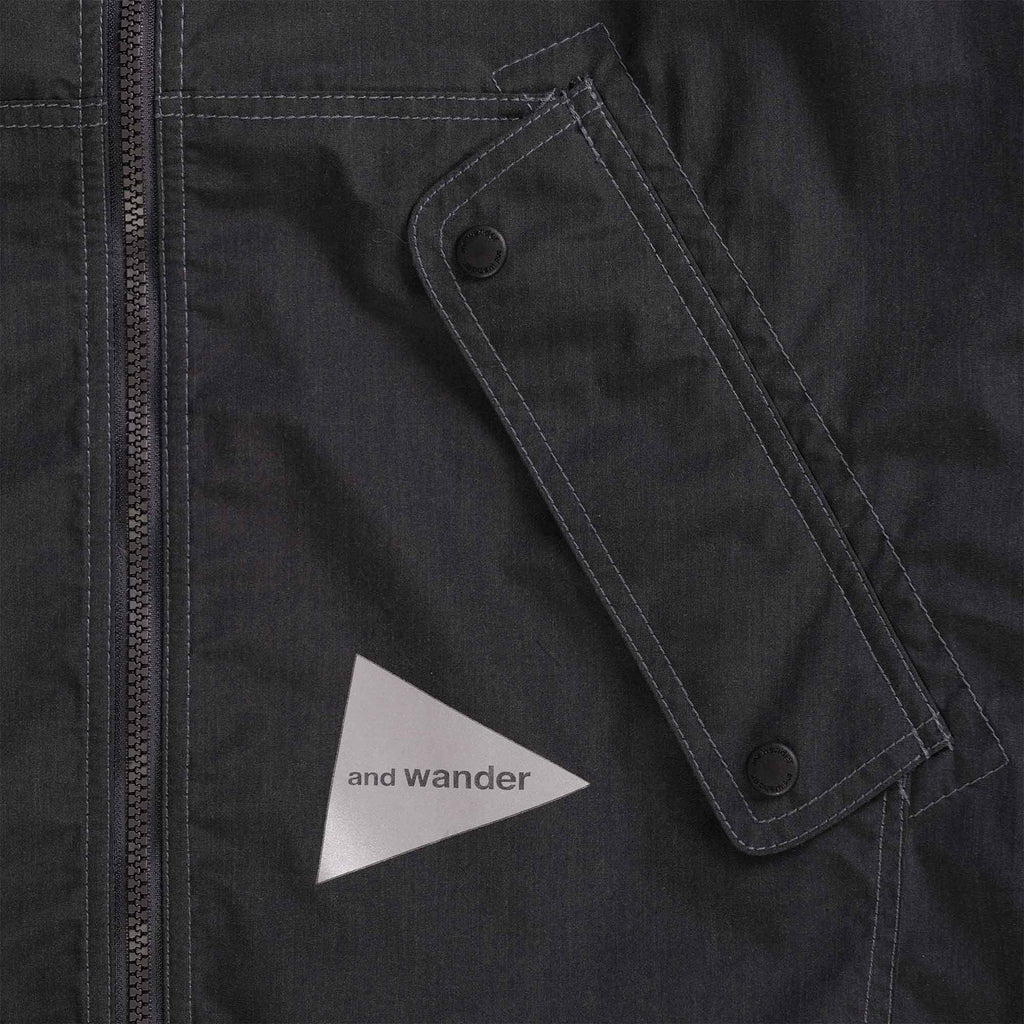 And Wander Kevlar Hooded Jacket - Charcoal