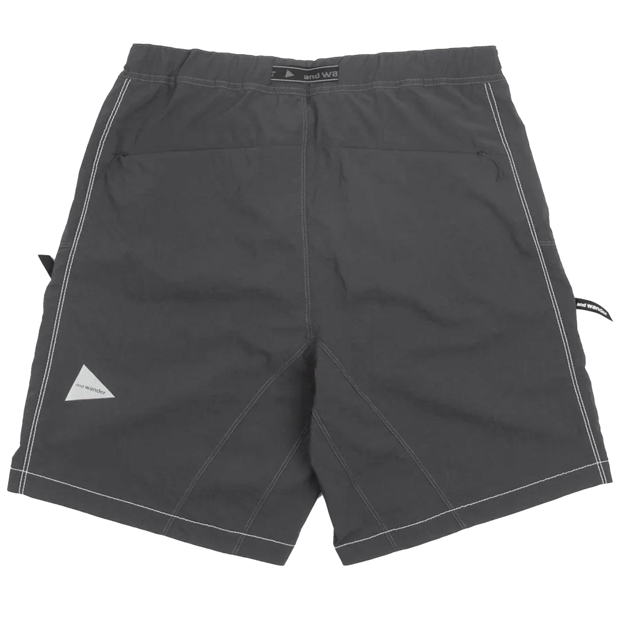 And Wander Light Hike Shorts - Charcoal